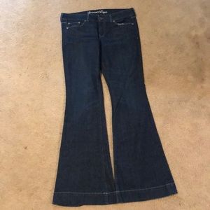 American eagle AE77 flare jeans